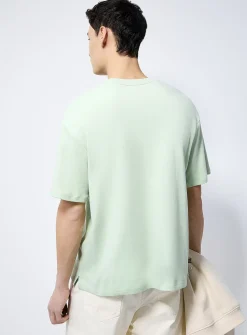 Brushed-jersey T-shirt