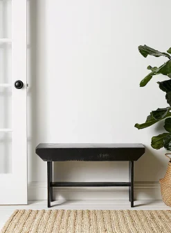 Bucket rustic bench