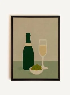 Bulles et Olives art print