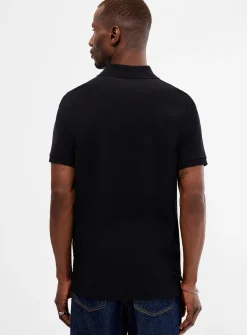 Bunny logo piqué polo