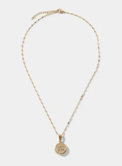 Burberry medallion upcycled chain