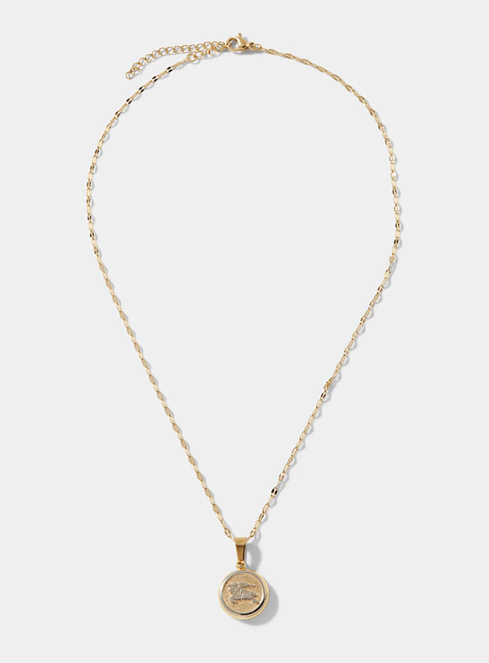 Burberry medallion upcycled chain