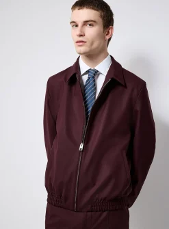 Burgundy Superflex jacket
