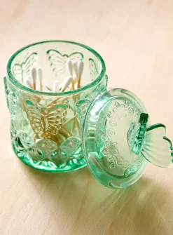Butterflies decorative jar