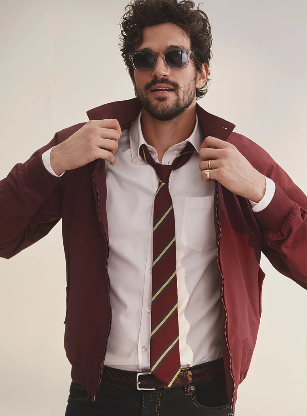 Buttoned-collar Oxford shirt
