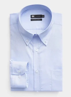 Buttoned-collar Oxford shirt