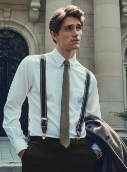 Buttoned-collar Oxford shirt