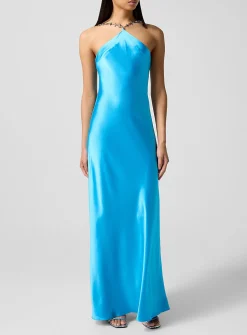 Cadence satiny long dress