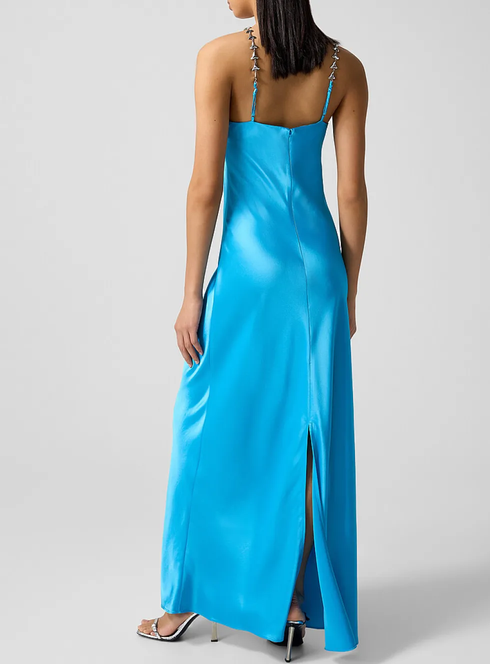 Cadence satiny long dress
