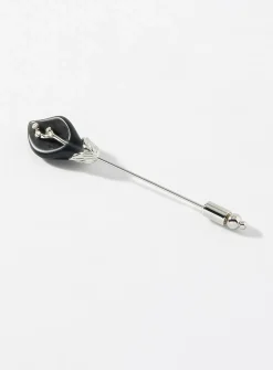 Calas lily tie pin