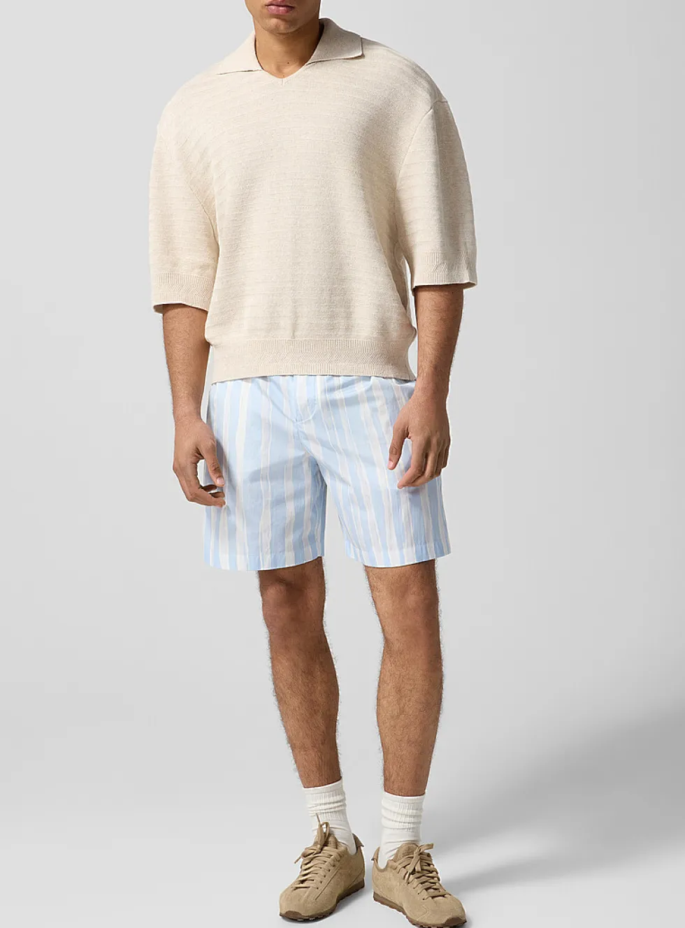 Caleçon painted stripes shorts