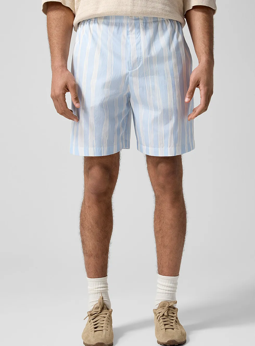 Caleçon painted stripes shorts