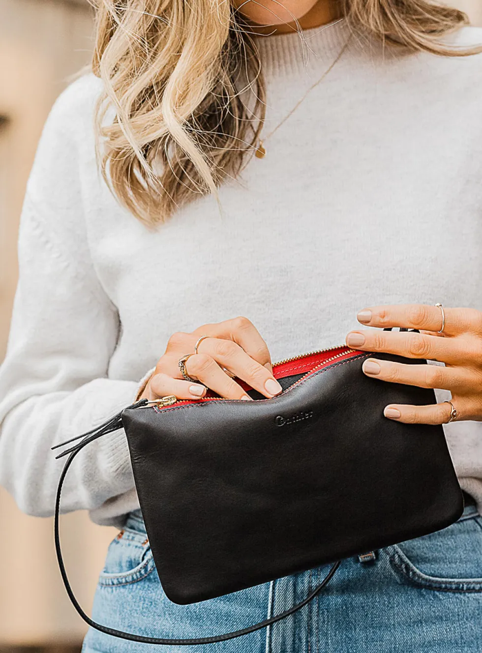 Callas leather small crossbody bag