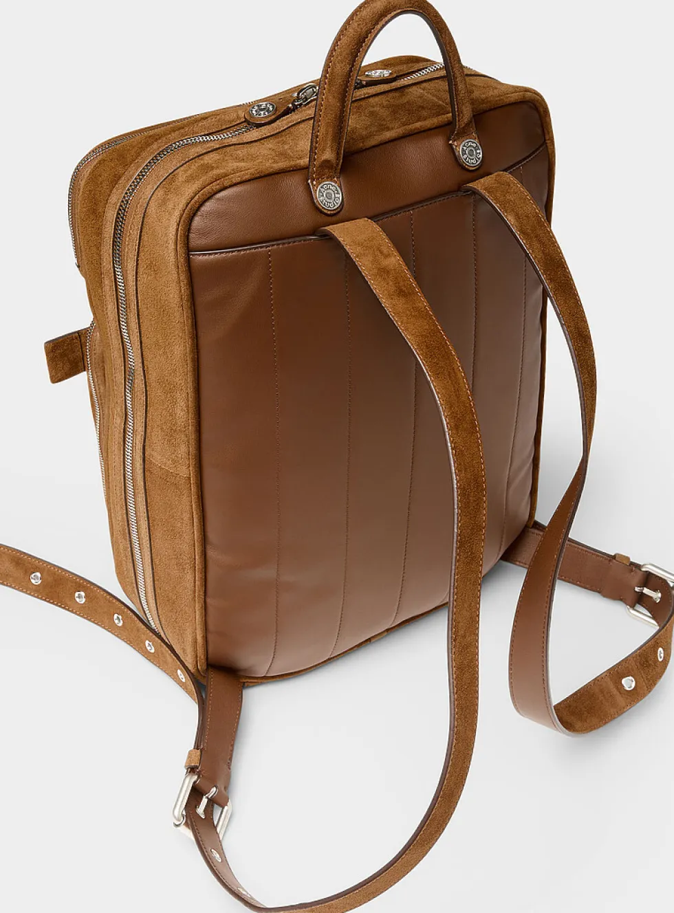 Camero suede backpack