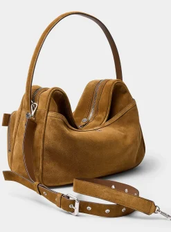 Camero suede crossbody bag