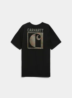 Camo-logo pocket T-shirt