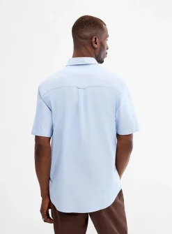 Canine embroidery Oxford shirt