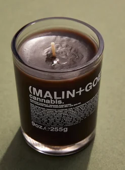 Cannabis scented candle