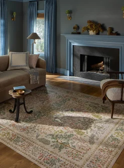 Canopy neutral tones indoor rug