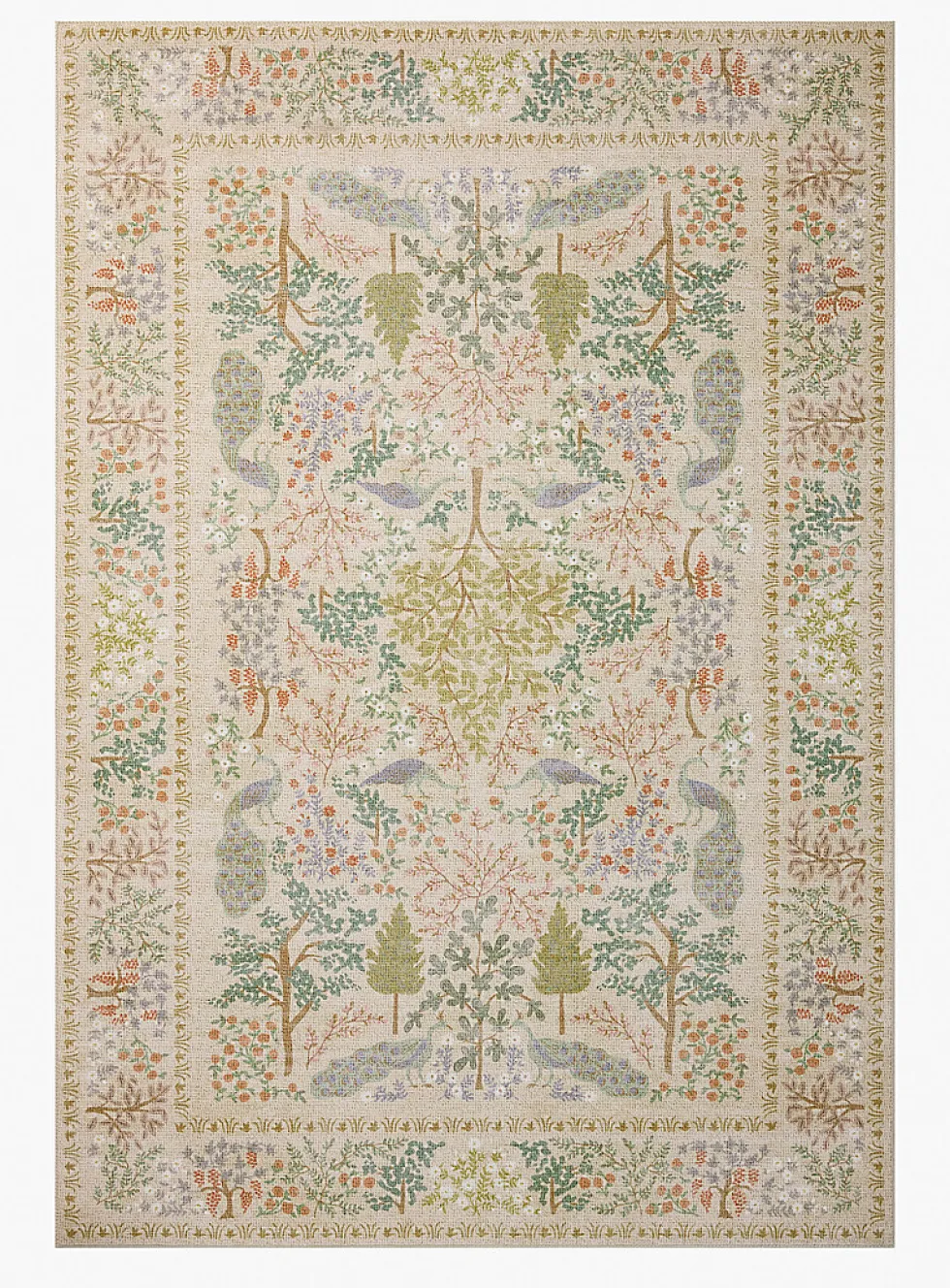 Canopy neutral tones indoor rug