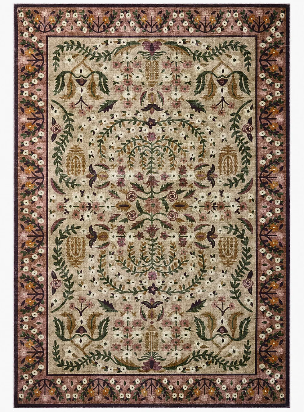 Canopy rich tones indoor rug
