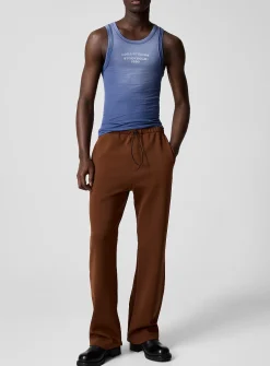 Caramel jersey pant