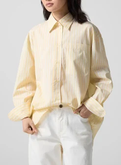Carlotta loose striped shirt