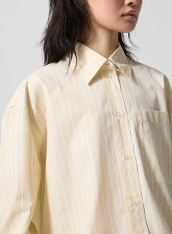 Carlotta loose striped shirt