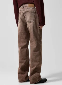 Carlson faded brown jean