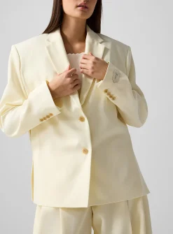 Carrée 100% virgin wool blazer