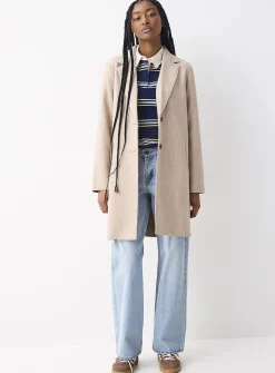 Carrie felted overcoat
