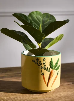 Carrots yellow planter