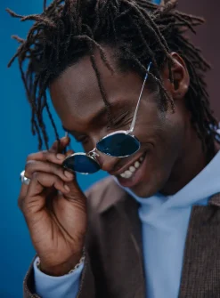 Carver round sunglasses