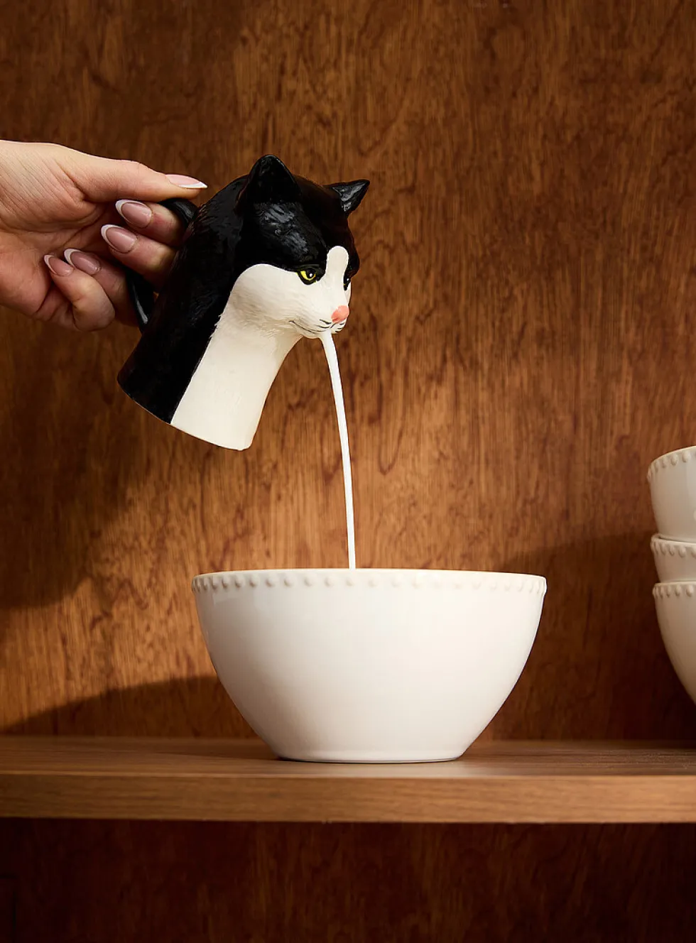 Cat milk jug