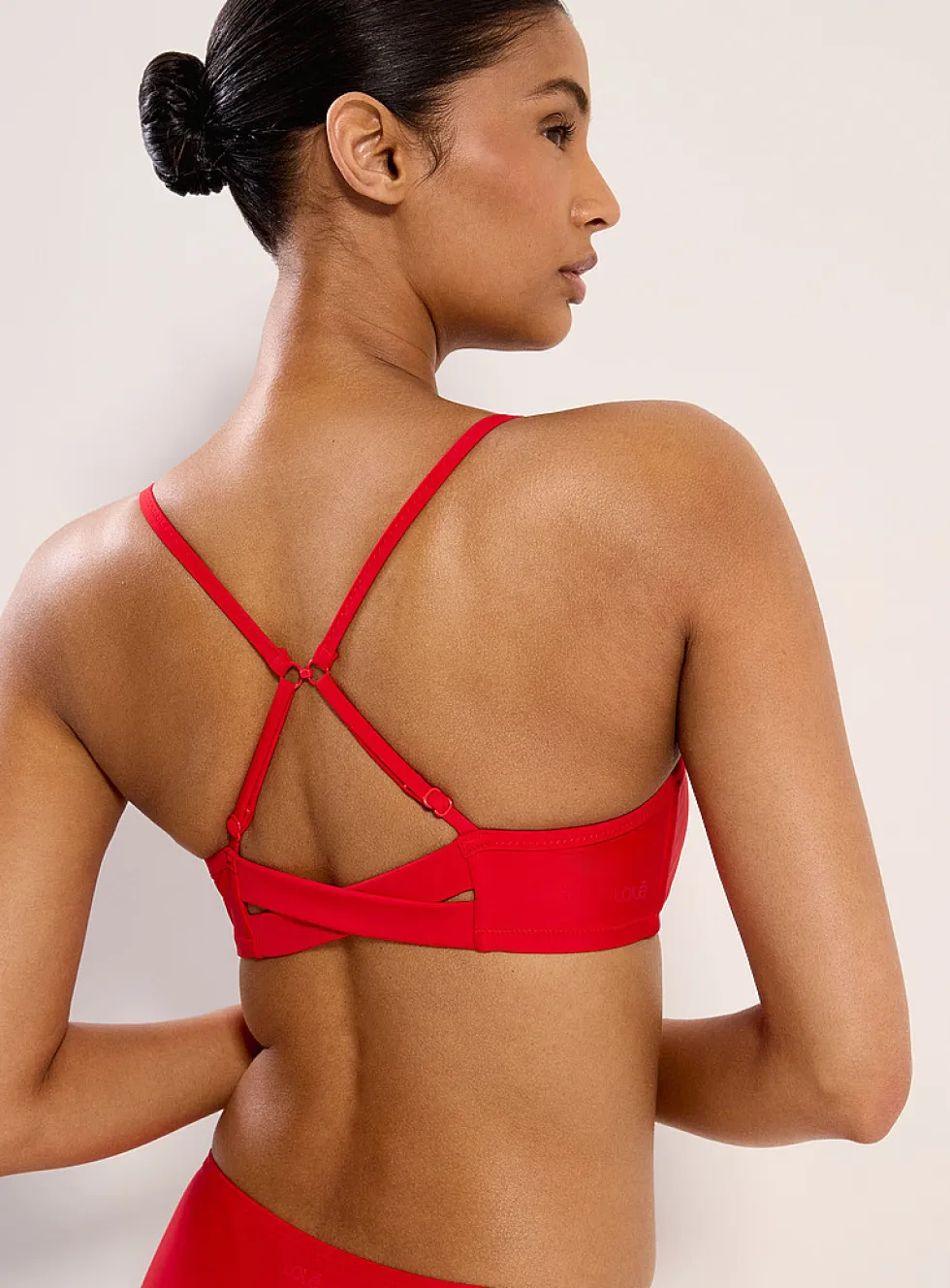 Catarina striped bralette top