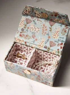 Catbloom travel jewellery box