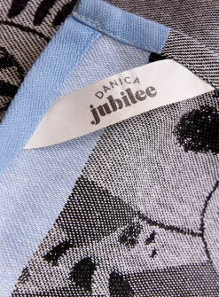 Cats jacquard tea towel