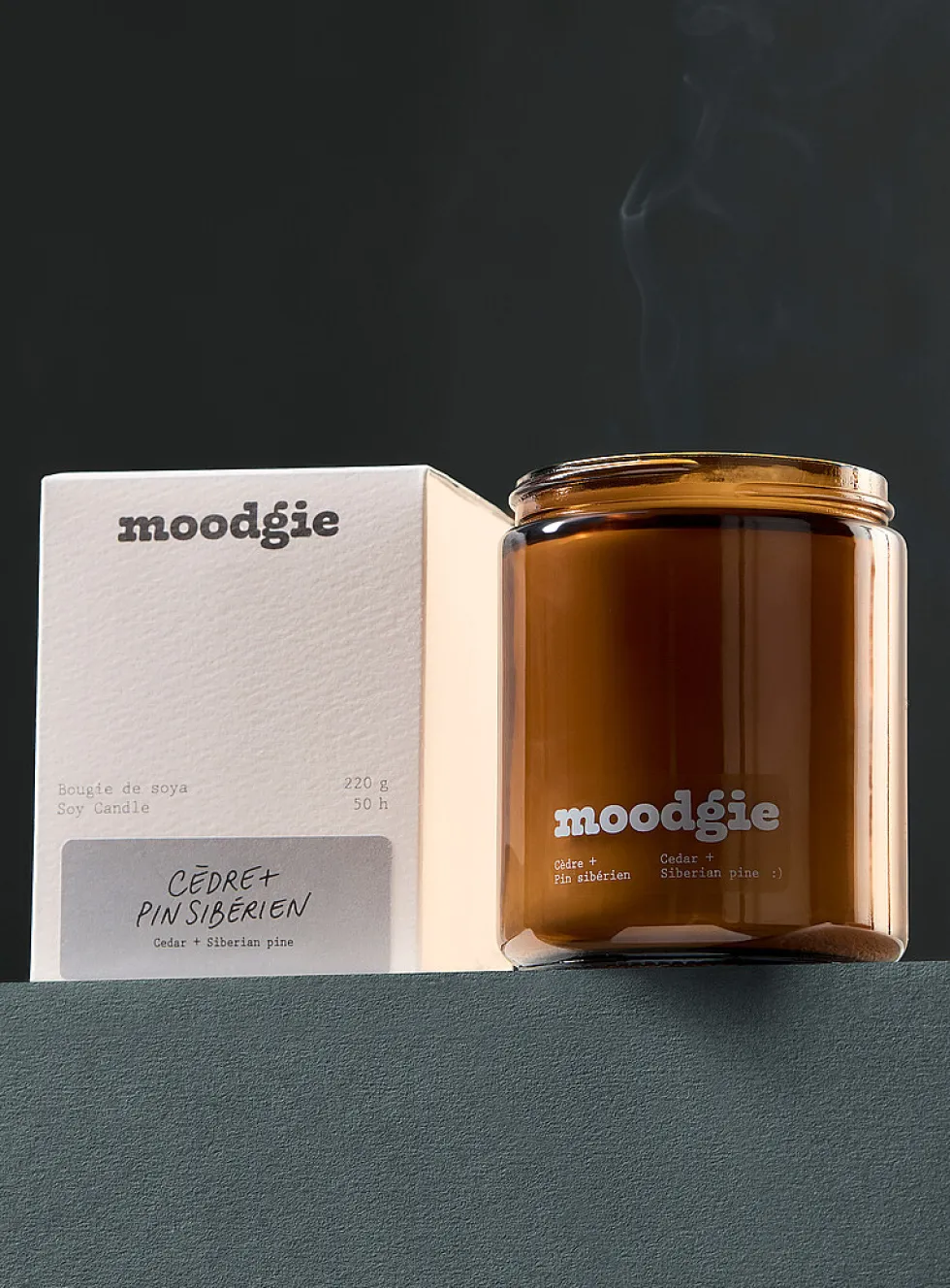 Cedar & Siberian Pine scented candle