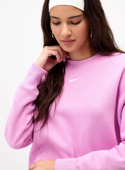 Central logo drop-shoulder sweatshirt