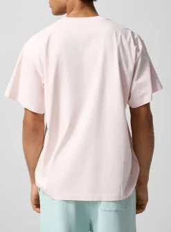 Centred label T-shirt