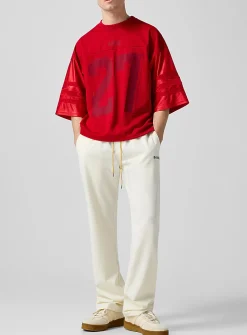 Century accent cords ponte track pant