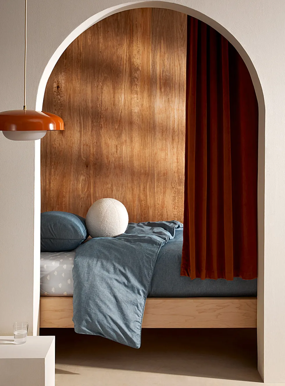 Chambray duvet cover set