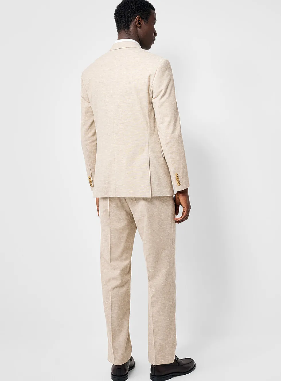 Chambray sand suit