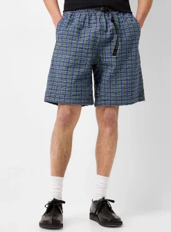 Check seersucker Bermudas