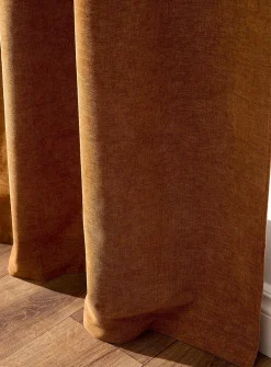 Chenille blackout curtain