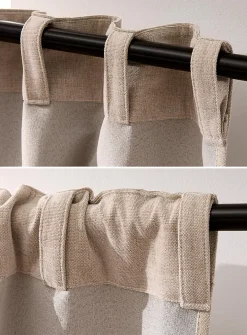 Chenille blackout curtain