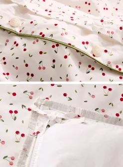 Cherries duvet cover set