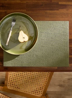 Chevron effect placemat
