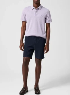 Chevron pattern stretch short