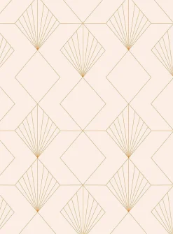 Chics Diamonds self-adhesive wallpaper strip